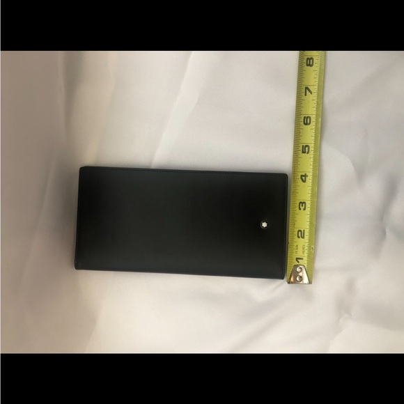 Mont Blanc Black Leather Wallet - Picture 4 of 5